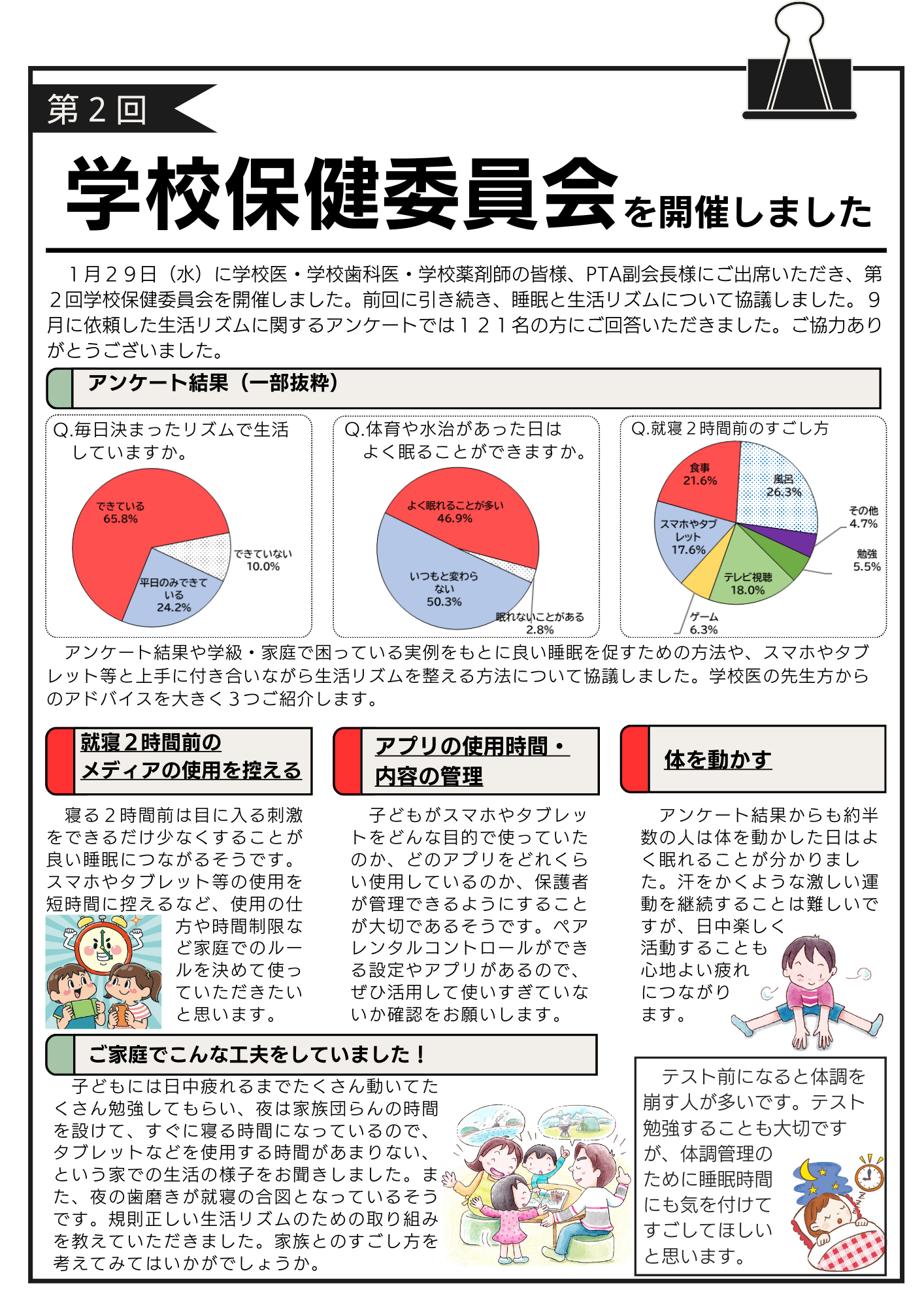 令和6年度第2回学校保健委員会